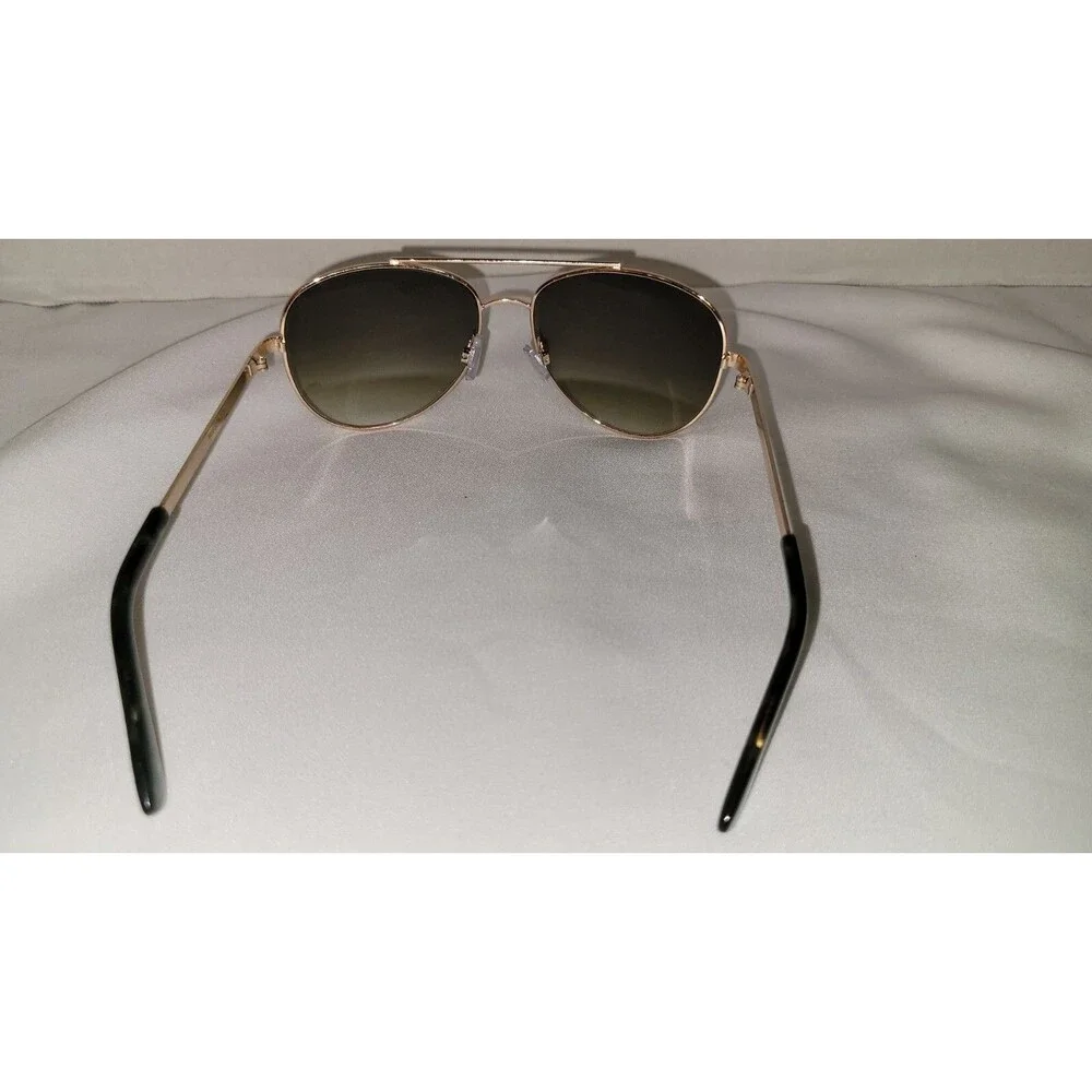 O by Oscar de la Renta Sunglasses Gold Aviator MOD-307 718 Gradient Vintage